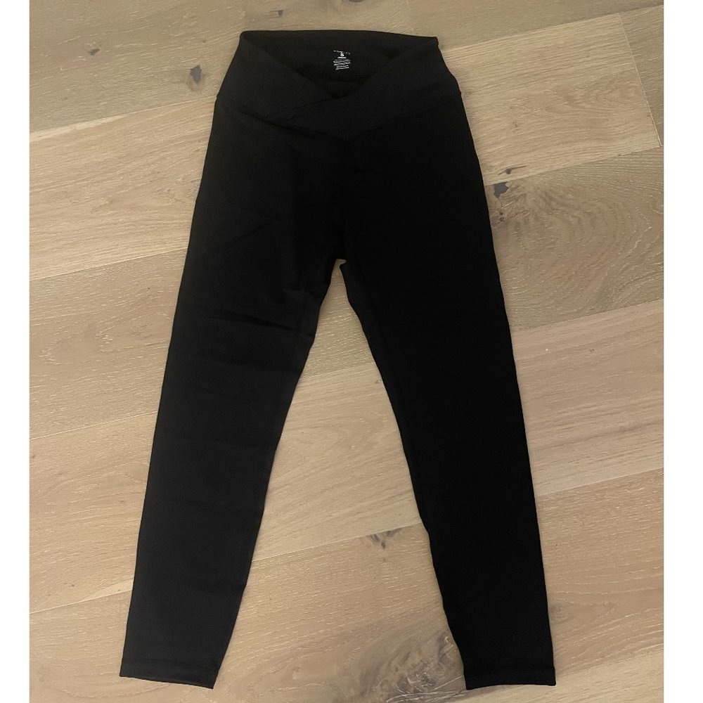 Popflex Blogilates Yoga Pants, Black, Women Size Small